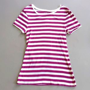 Perfect Brand Purple and White R Shirt Size S